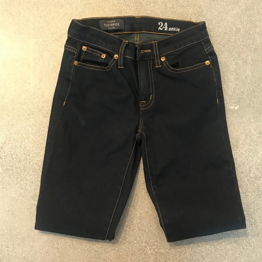 J crew toothpick ankle jeans - Picture 7 of 8